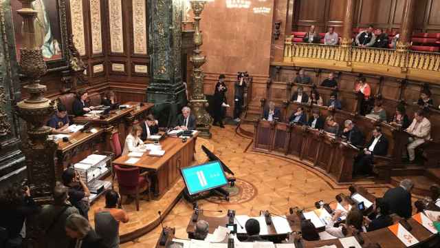 Pleno del Ayuntamiento de Barcelona