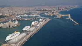 Imagen aérea del puerto de Barcelona / PORT DE BARCELONA