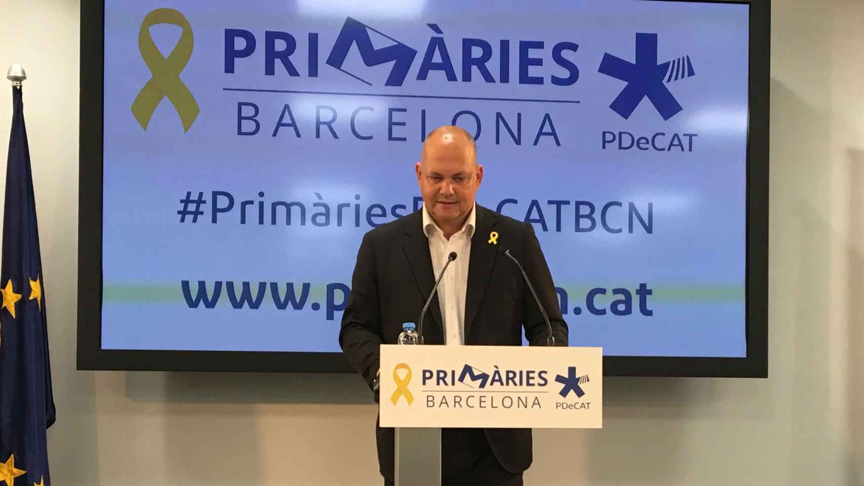 El candidato del PDeCAT, Carles Agustí / JORDI SUBIRANA