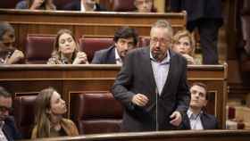 El diputado de Ciudadanos en el Congreso de los Diputados, Juan Carlos Girauta, durante una intervención en la cámara baja / CIUTADANS