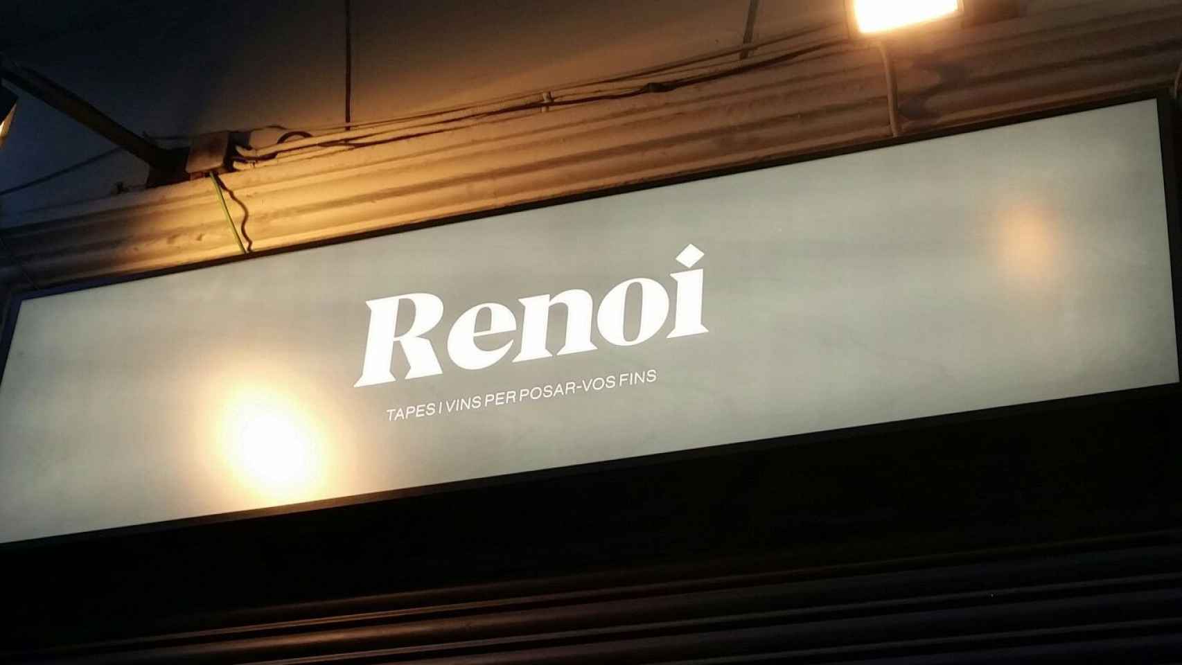 Fachada del restaurante Renoi