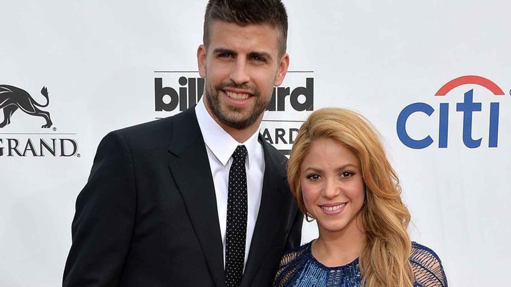 Gerard Piqué y Shakira en la gala de los premios Billboard / EFE