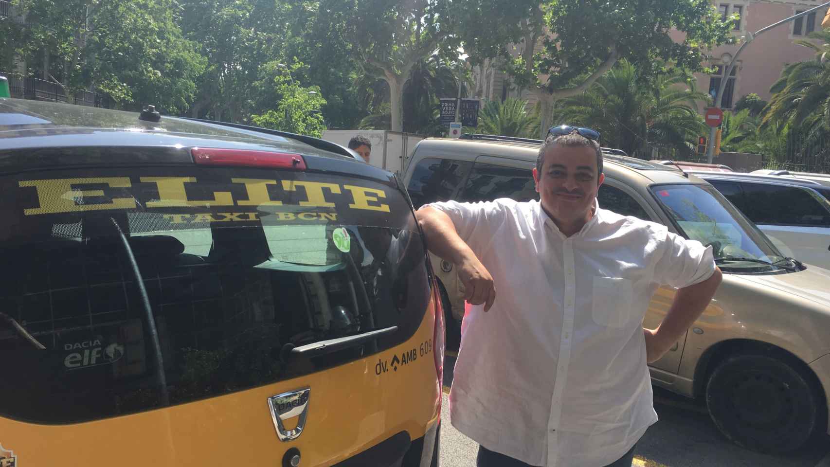 Tito Álvarez, portavoz de Élite Taxi | PAULA BALDRICH
