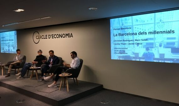 Conferencia 'La Barcelona de los millennials' / P. A.
