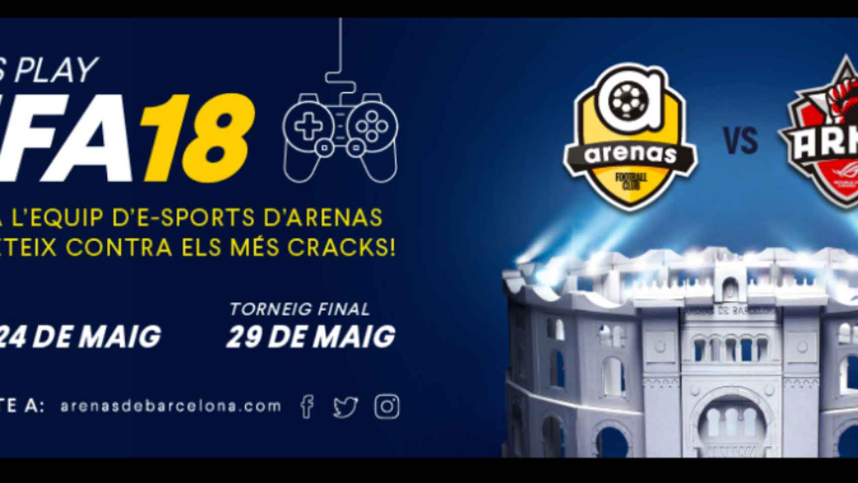 FIFA18 en Las Arenas / ARENAS BCN