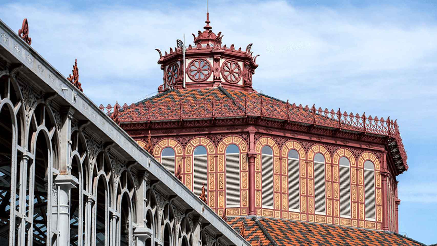 La cúpula reformada del Mercat de Sant Antoni / Archivo