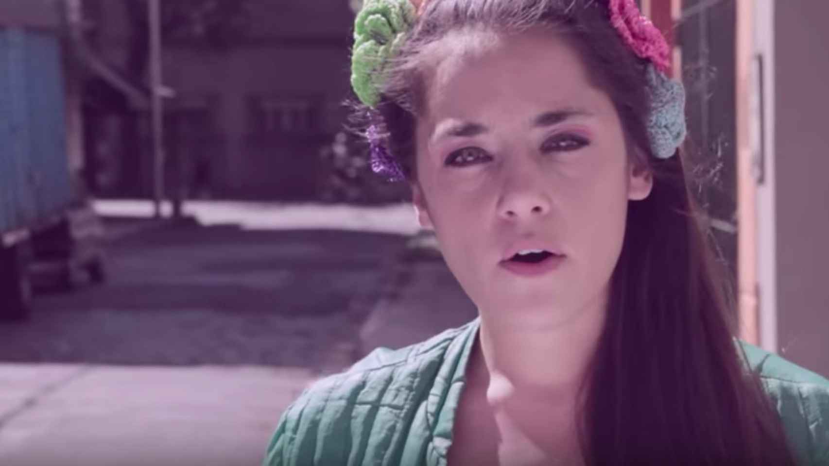 Sara Hebe en el videoclip 'Otra vez' / SARA HEBE
