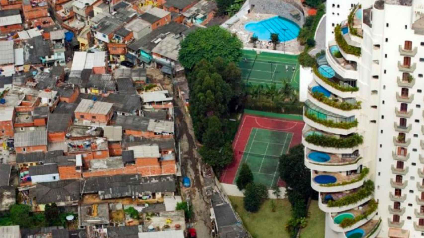La desigualdad urbanística y social de una ciudad brasileña / OXFAM
