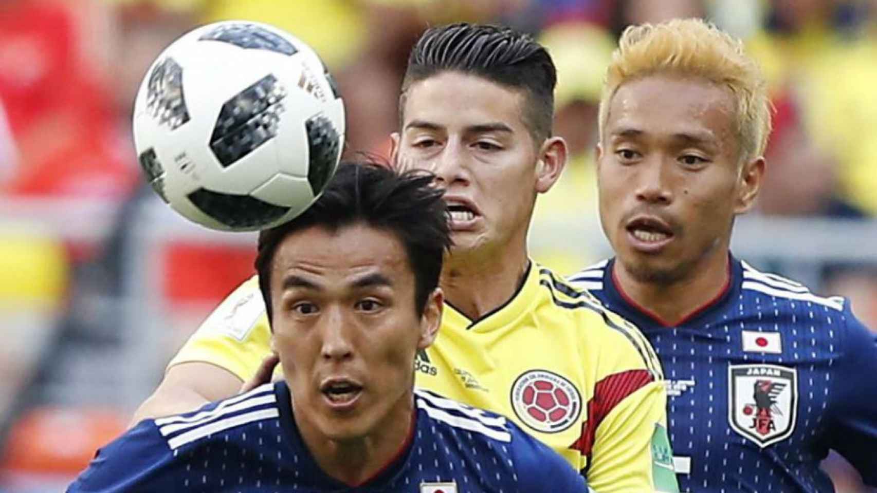 Colombia pierde 1-2 ante Japón / EFE