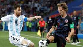 Argentina vs. Croacia en el Mundial de Rusia / EFE