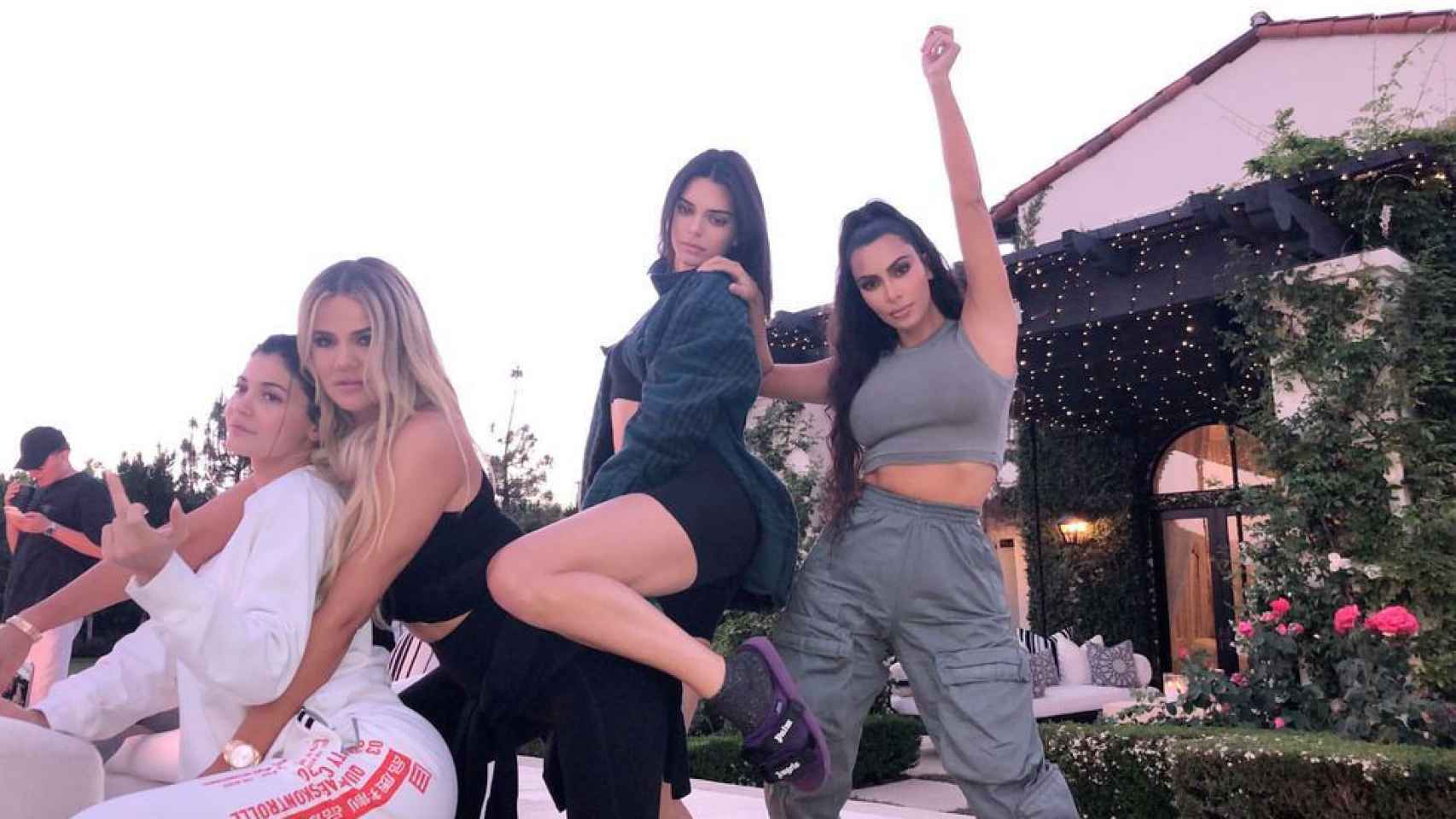 Kardashian - Jenner en el cumpleaños de Khloe