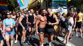 Asistentes a la manifestación del Pride en Barcelona, que este año reivindicaba los derechos de las personas LGTBI perseguidas por su orientación sexual / EFE-ALEJANDRO GARCÍA