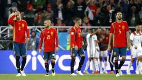 La selección española de fútbol perdió con Rusia en el Mundial... pero en Barcelona no pudo verse / EFE