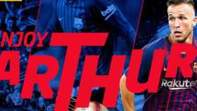 El Barça ha hecho oficial el fichaje de Arthur / FCB