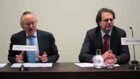 Josep Piqué y Jordi Alberich (derecha), en una imagen de archivo del Círculo de Economía