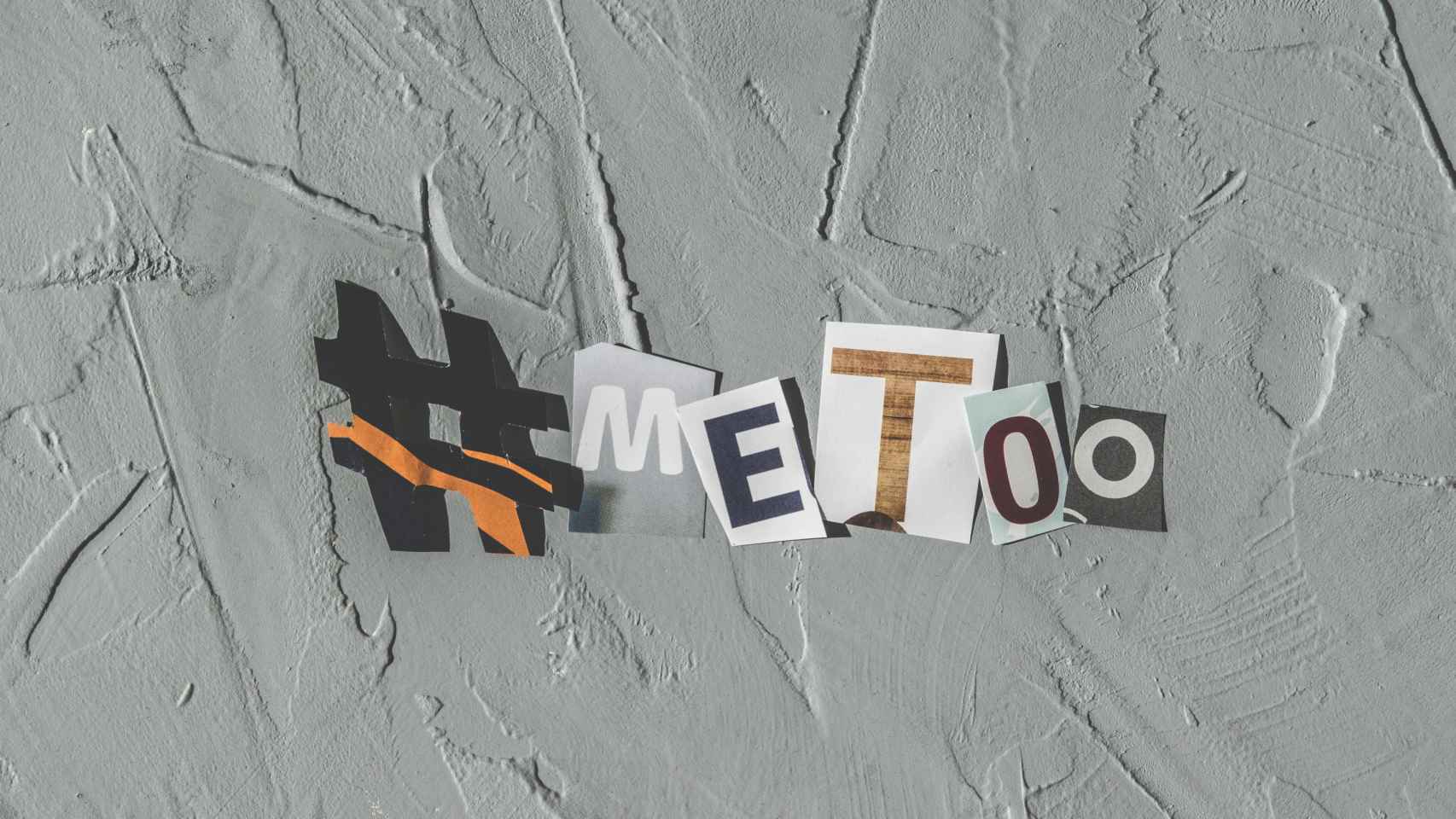 Cartel de la campaña 'Me too' en contra de las agresiones sexuales