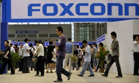 Una feria de Foxconn, fabricante de los iPhones e iPads de Apple / EFE