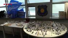 Relojes confiscados por los Mossos en una operación, imagen de archivo / MOSSOS