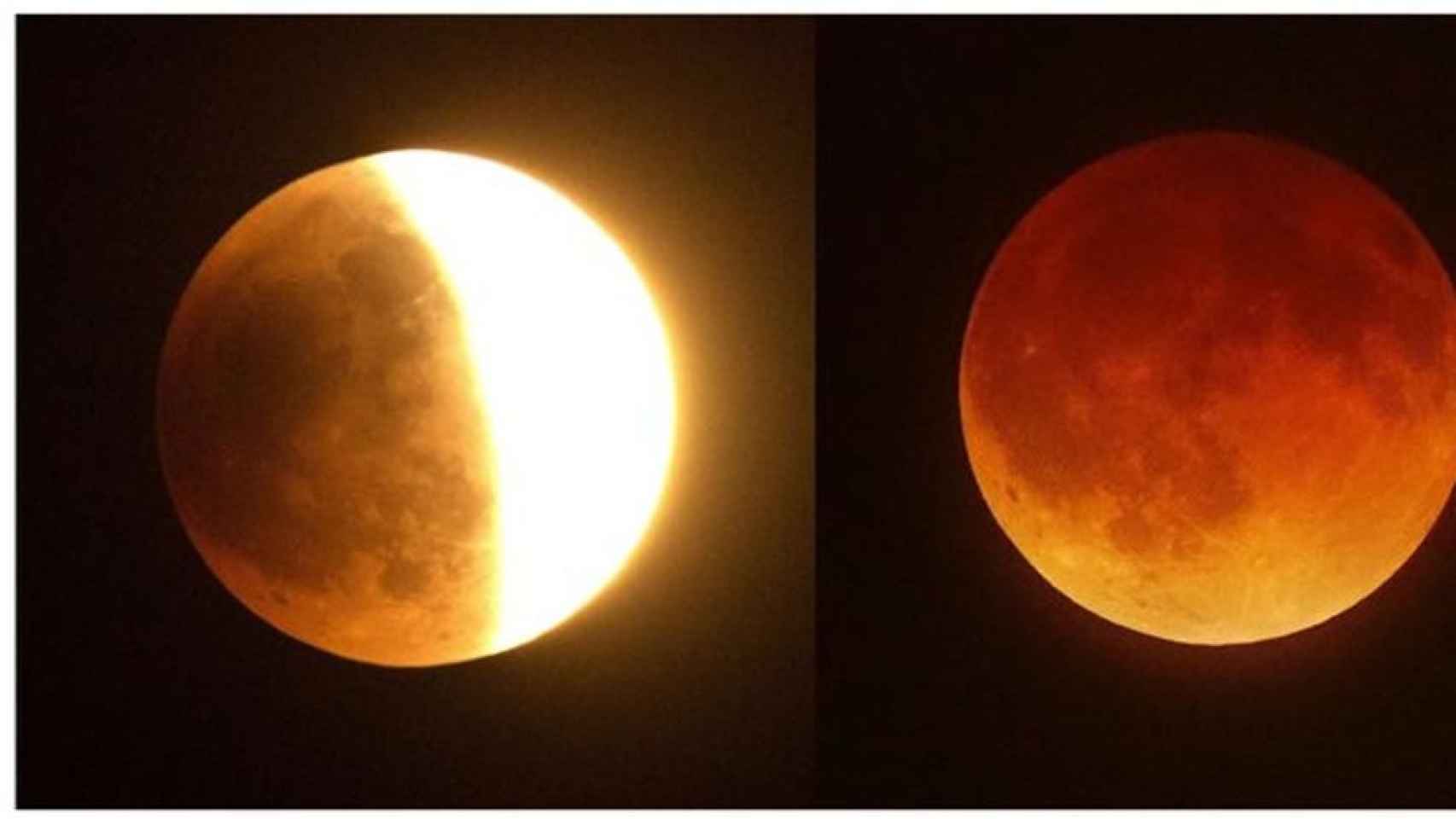 Eclipse lunar de hoy (Dr. Scott M. Lieberman - AP)