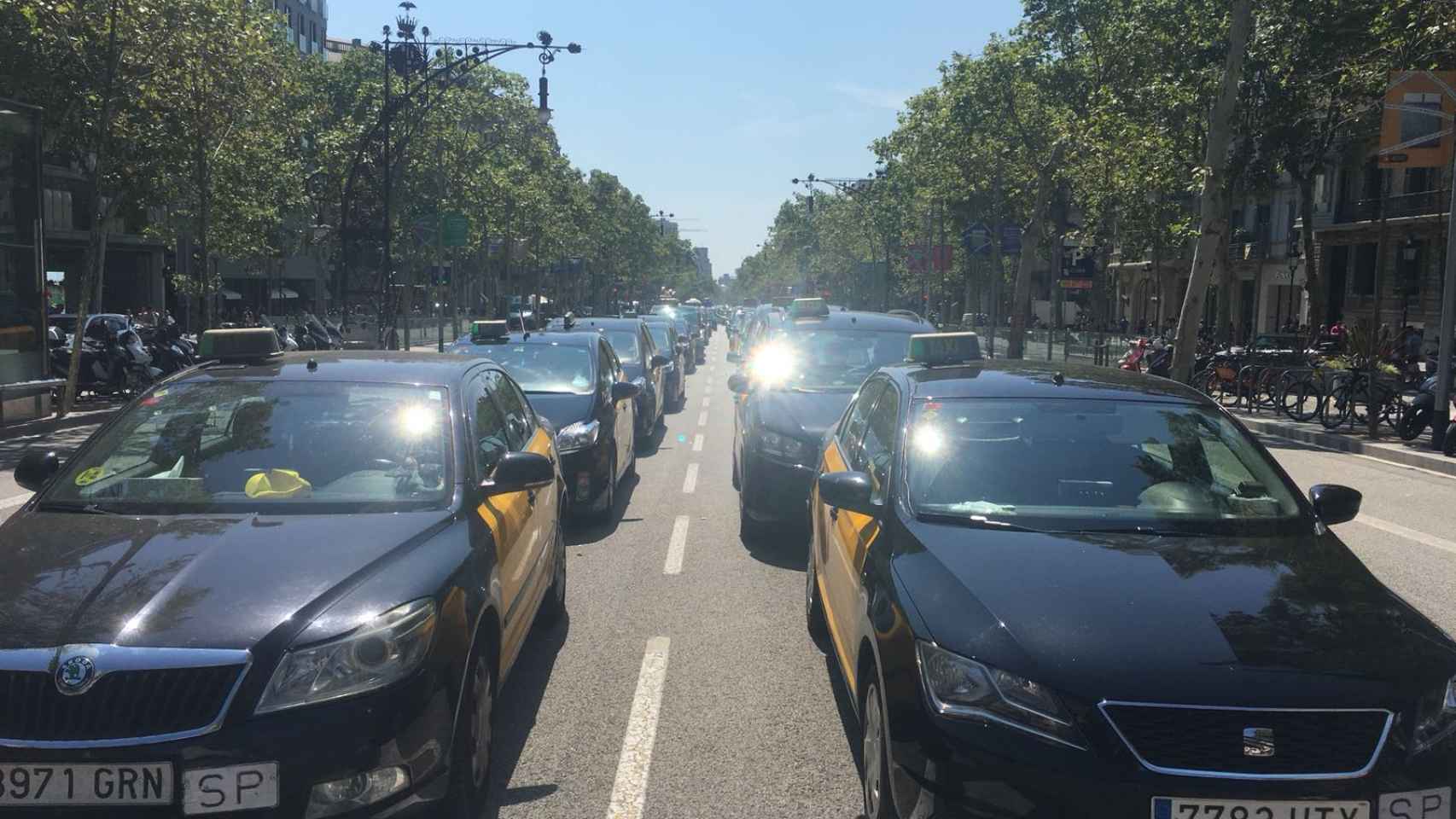 Los taxis aplazan su decisión sobre la huelga hasta el miércoles