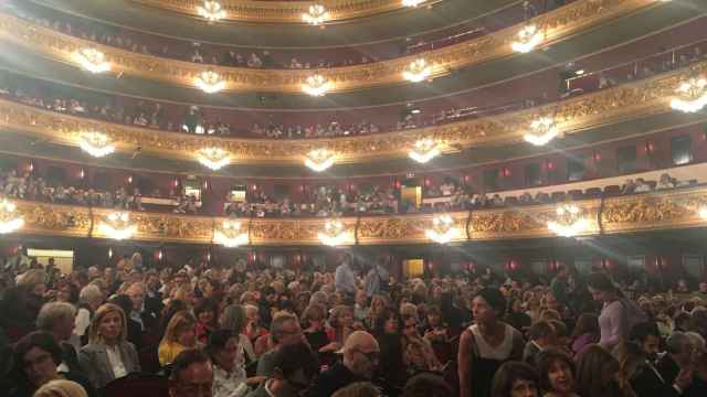 El público en el Liceu antes de que empezara el ballet 'Le songe' | PAULA BALDRICH