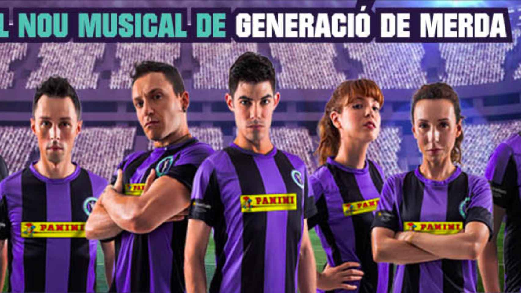 Imagen promocional del musical 'El futbol es així (de gai)' / Teatre Gaudí