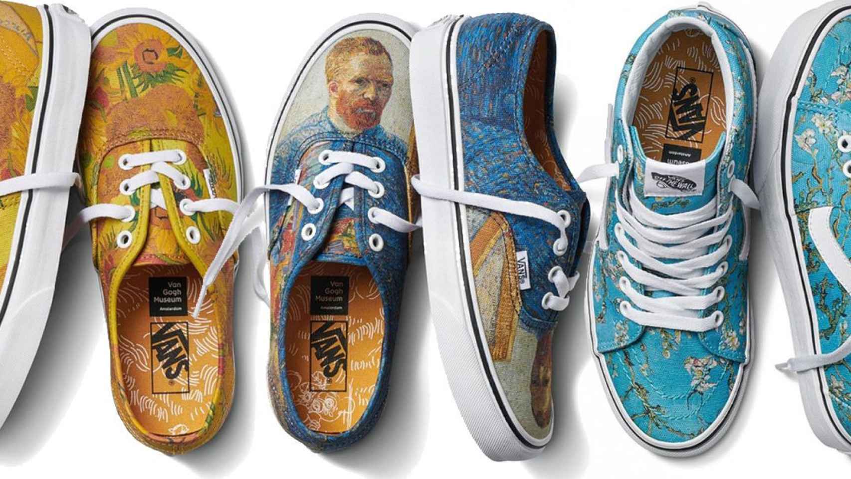 Vans pinta los cuadros de Van Gogh en su ropa