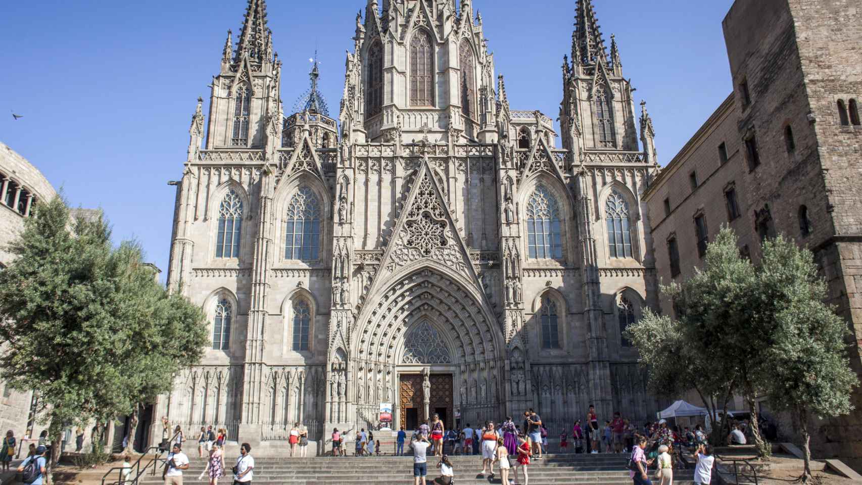 La Catedral de Barcelona es uno de los edificios más emblemáticos de Barcelona