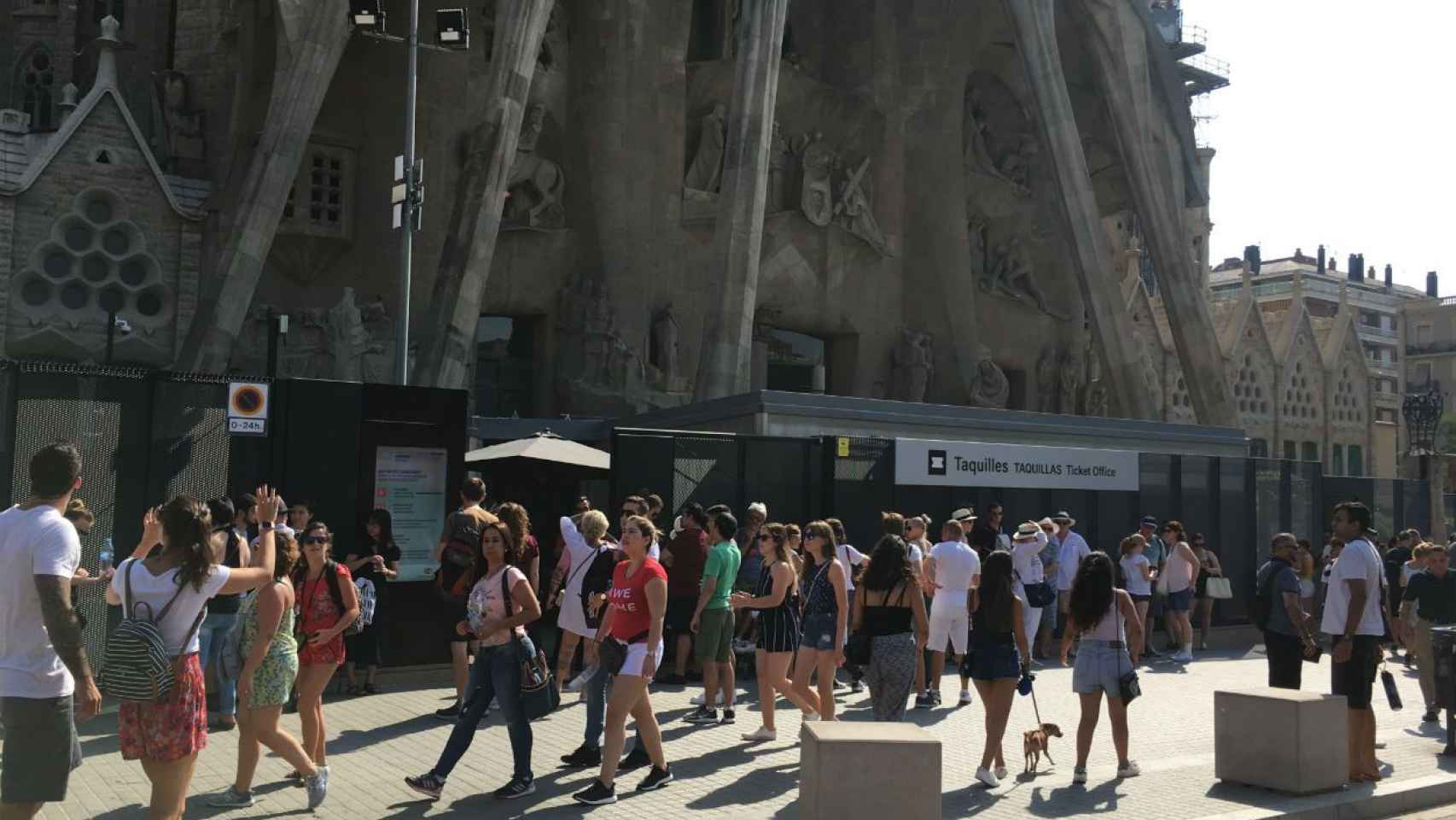 Las obras de la Sagrada Família siguen generando polémica / MIKI