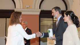 El Rey Felipe VI entrega el premio español del Business Awards for the Environnement a Suez Spain /Casa Real