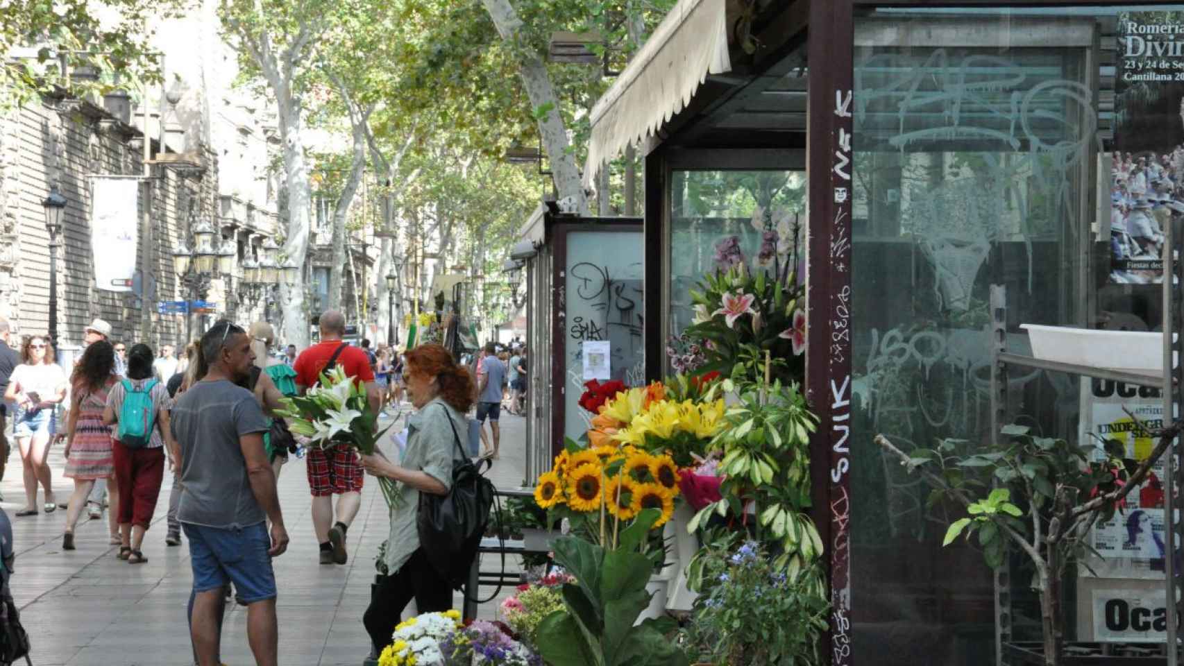 Las flores podrán volver a lucir en las calles de Barcelona