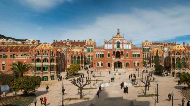 El Recinto Modernista de Sant Pau, premiado por su rehabilitación / JESÚS ARPÓN