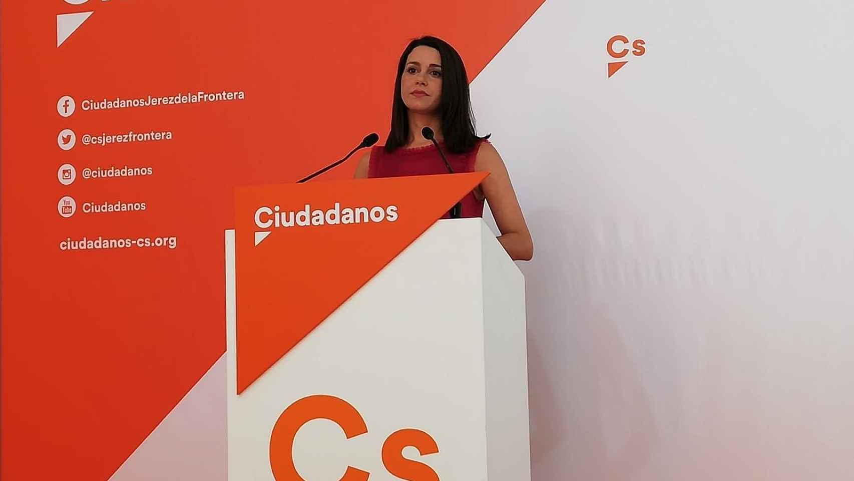 Inés Arrimadas, líder de Ciutadans en Catalunya / EUROPA PRESS