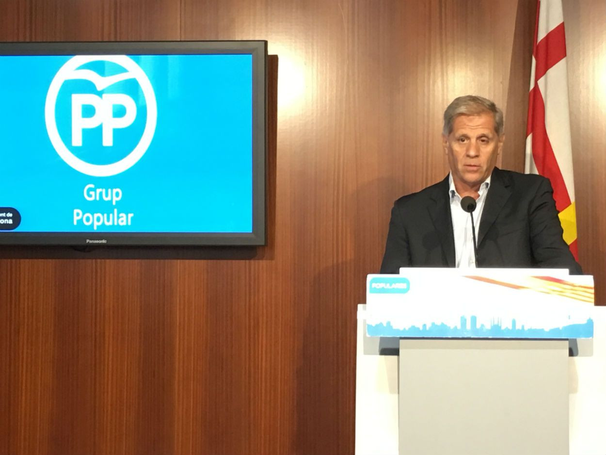 Alberto Fernandez, líder del PP en el Ayuntamiento de Barcelona / MIKI