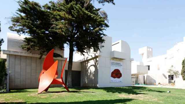 Entrada de la Fundació Miró, en Montjuïc / Archivo