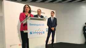 La alcaldesa Ada Colau, con el president Quim Torra, ha pedido la libertad de Junqueras y Rull / EUROPA PRESS