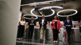 Quim Torra y Ada Colau inauguran dos nuevas paradas de la L10 Sur, que permite la llegada del metro a la Marina / AYUNTAMIENTO DE BARCELONA