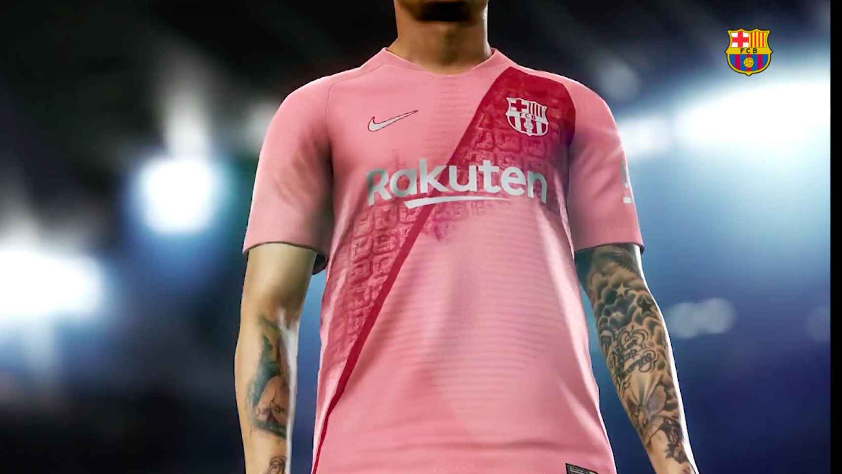 Tercera camiseta del FCBarcelona para la temporada 2018/2019