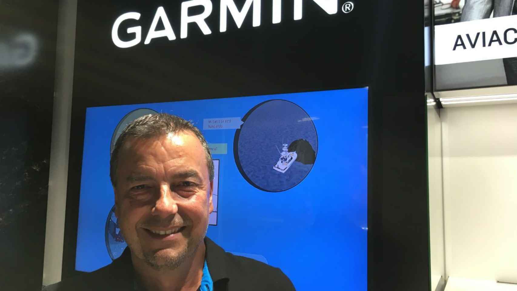 Salvador Alcover, director general de Garmin, que acaba de abrir su primera tienda física en Barcelona / MIKI