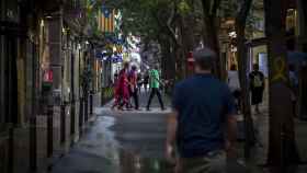 La calle Verdi, en Gràcia, es una de las más conocidas de Barcelona / HUGO FERNÁNDEZ