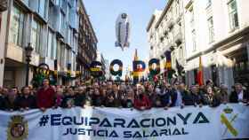 Jusapol, el sindicato policial, ya se ha manifestado en otras ocasiones en Barcelona / Archivo