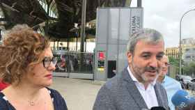 Montserrat Ballarín y Jaume Collboni, líderes del PSC / Archivo