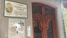 Placa de homenaje a Montserrat Caballé en el Gòtic / A.O.