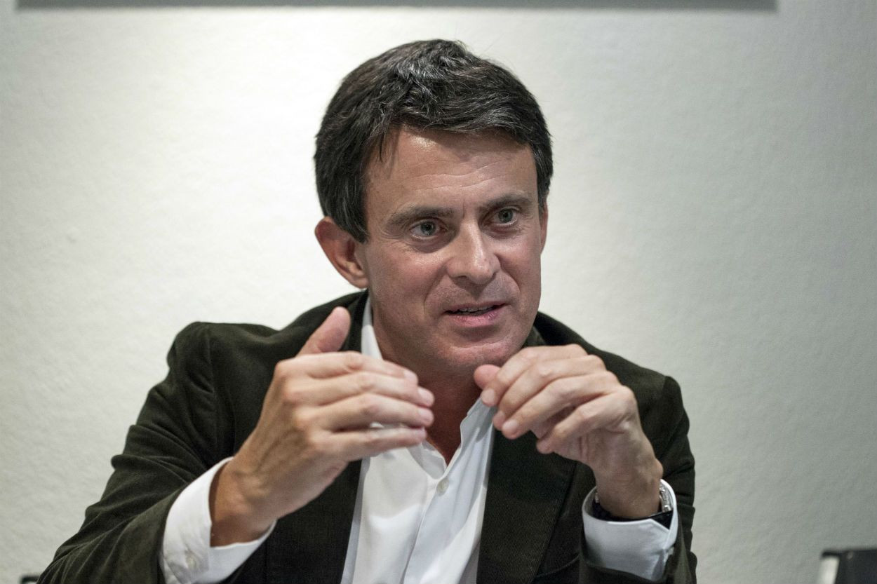 Manuel Valls aboga por una Barcelona diferente / HUGO FERNÁNDEZ