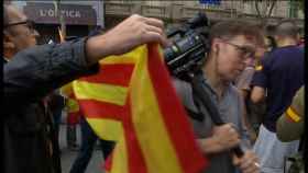Instantes de las agresiones sufridas por los periodistas durante la manifestación del 12-O / TV3