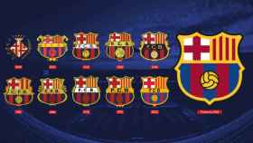 Esta ha sido la evolución del escudo del Barça / FC Barcelona