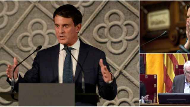 Manuel Valls, Ada Colau y Ernest Maragall, candidatos a la alcaldía de Barcelona