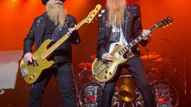 ZZ TOP en concierto, show que llevarán al Rock Fest Barcelona