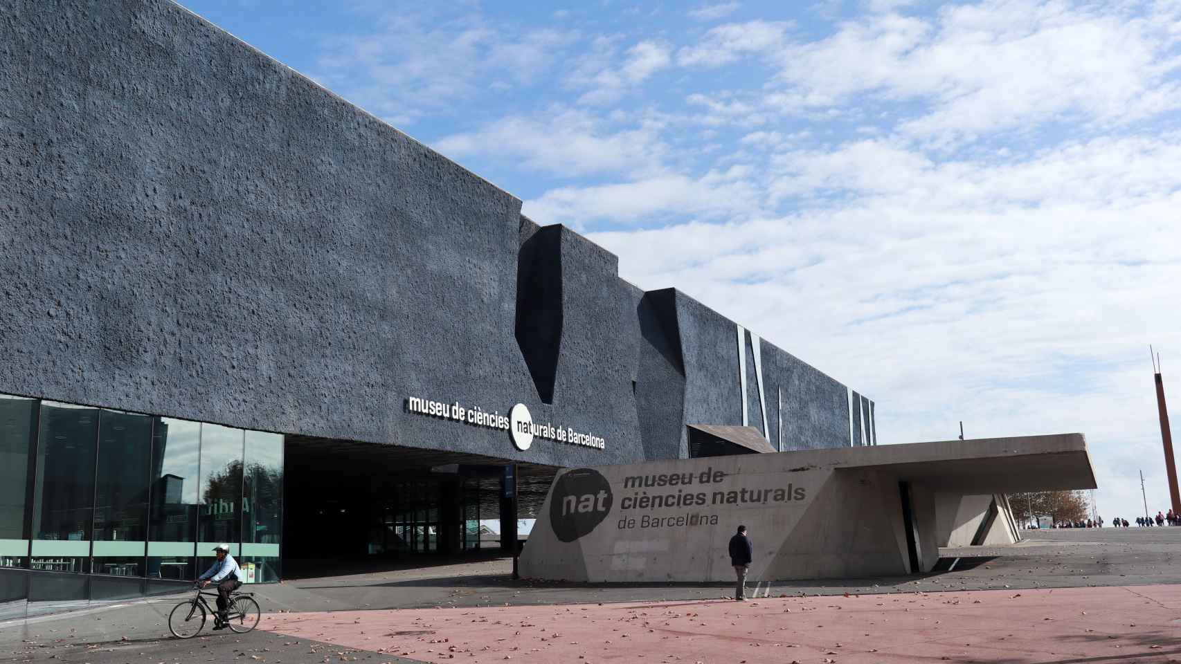 El Museu Blau o Museu de les Ciències Naturals albergará un gran jardín en la azotea cuyas obras no tienen por ahora fecha de finalización / HUGO FERNÁNDEZ