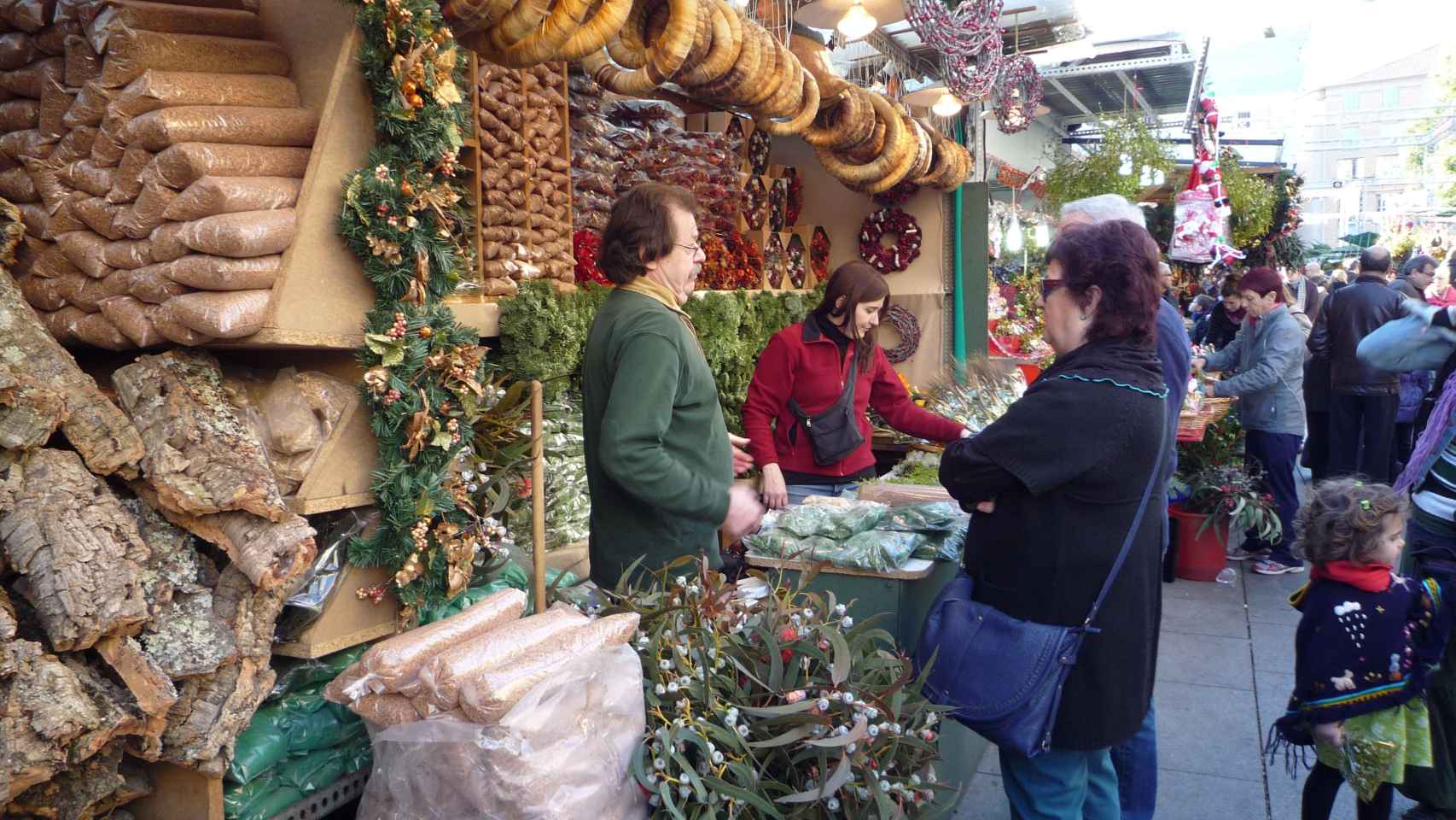 El Mercado de Santa Llúcia forma parte de esta guía con las mejores ferias y mercados para esta Navidad / AYUNTAMIENTO DE BARCELONA